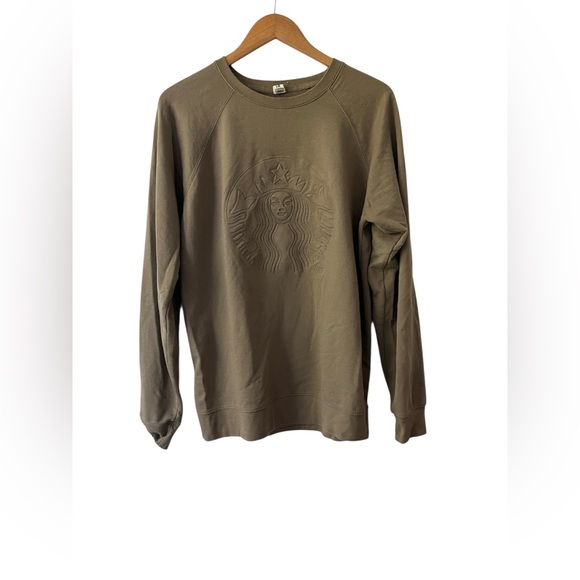 starbucks vintage retro logo crewneck mermaid y2k - Picture 1 of 4